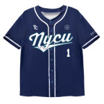 NYCU美式經典棒球衫_深藍